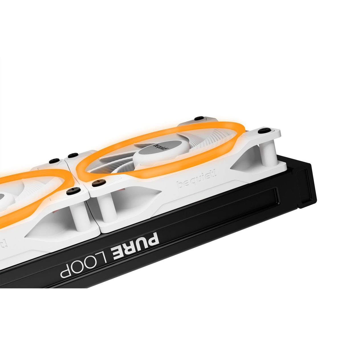 be quiet! Light Wings White 140mm PWM high-speed triple pack, case fan (white, pack of 3, incl. ARGB hub) Be quiet