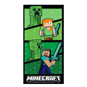 Beach towel - 70 x 140 cm - Minecraft (MNC698) Minecraft