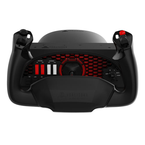 Honeycomb Alpha Flight Controls – yoke og switchpanel til PC/Mac