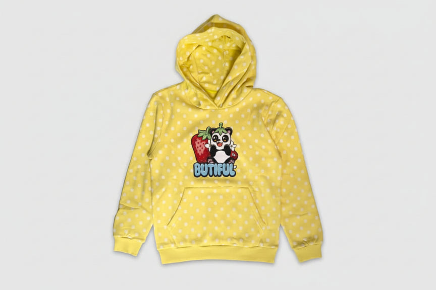 Beduna Vacker Hoodie - Gul