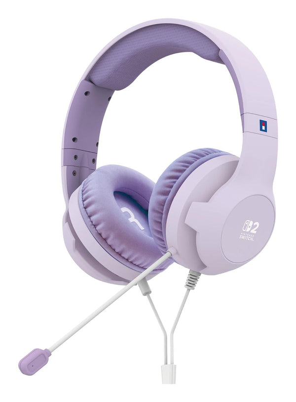 HORI Cozy Lavender gamingheadset – Nintendo Switch 2 – lilla