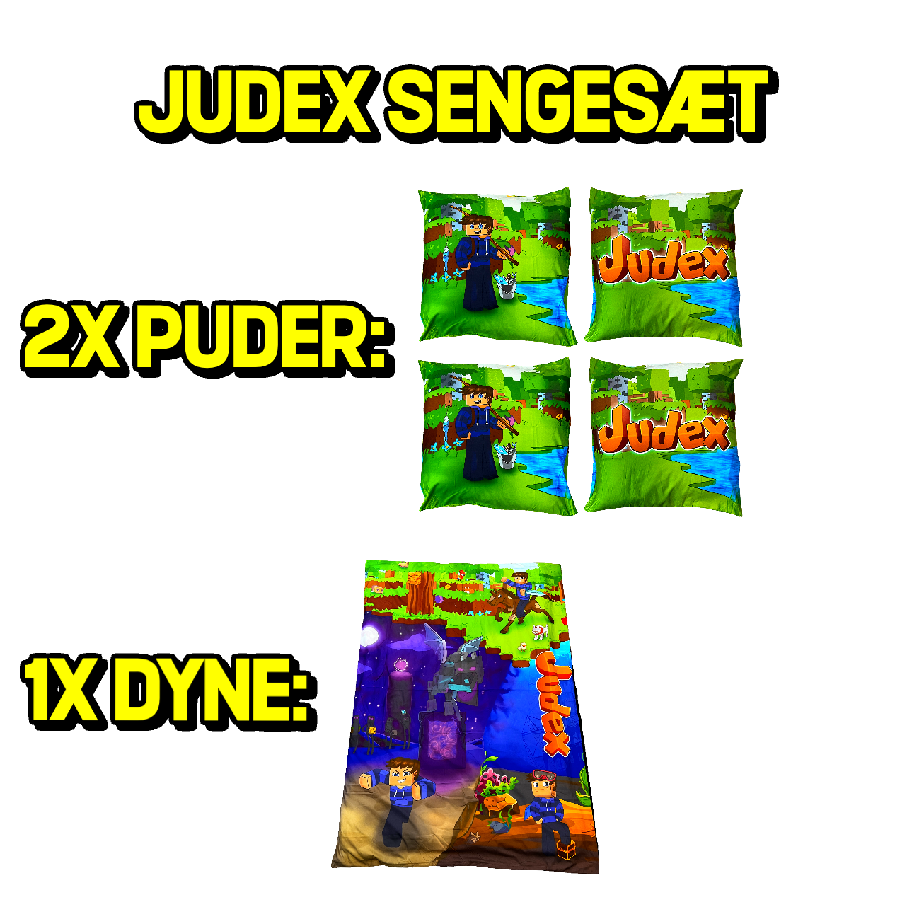 Judex Sengetøj - 140 x 200 cm