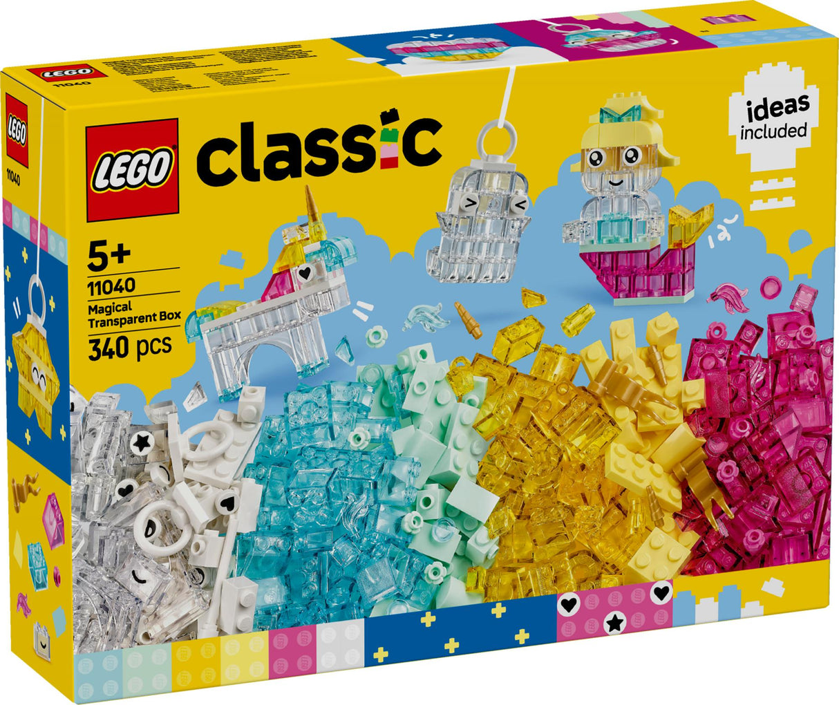 LEGO 11040 Classic magic box with transparent bricks LEGO