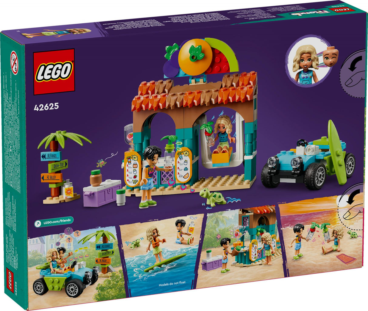 LEGO Friends - Beach Smoothie Stand (42625) LEGO