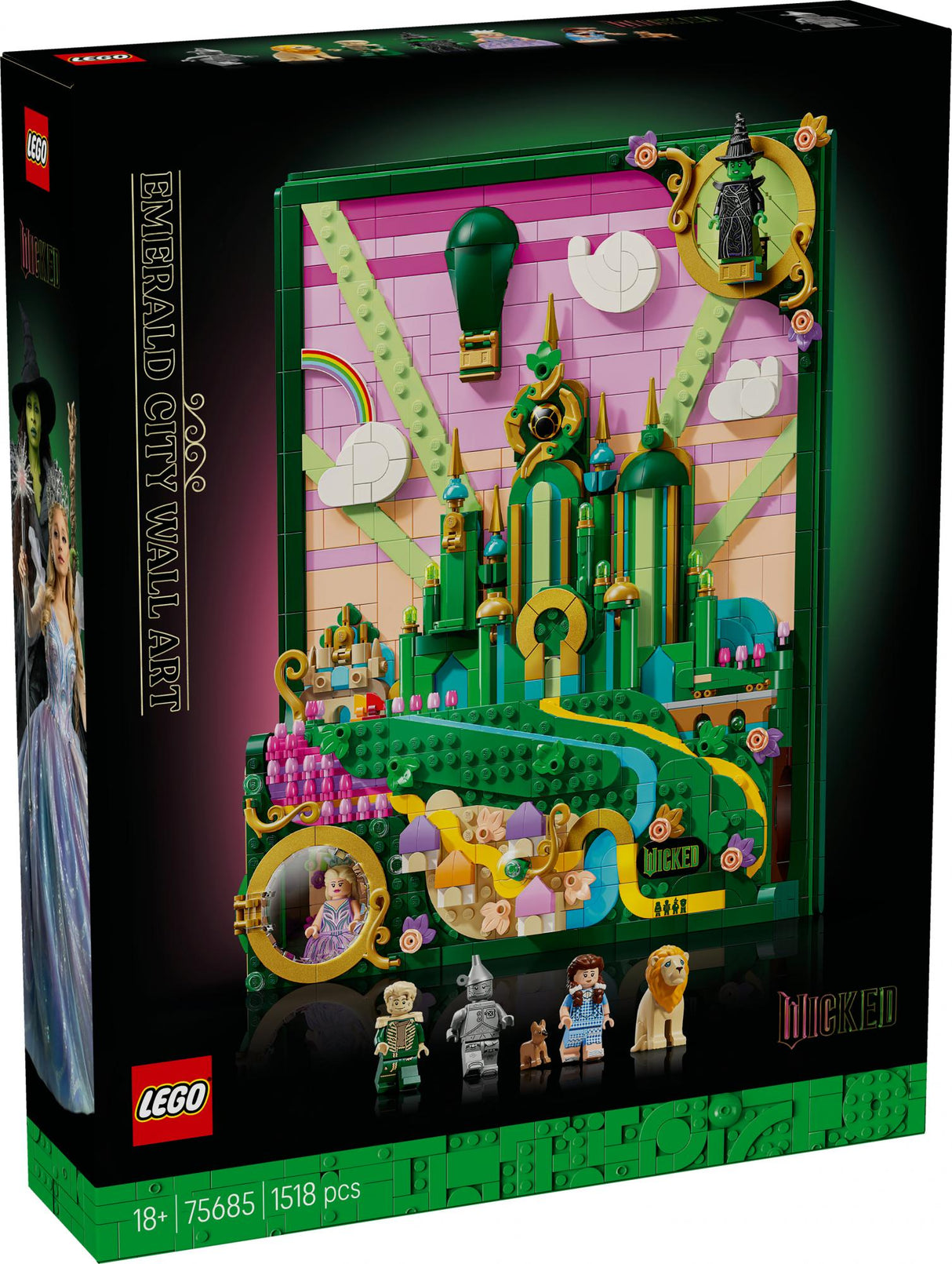 LEGO - Wicked - Emerald City Wall Art (75685) LEGO