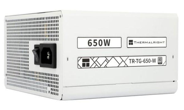 Thermalright TG-650-W – 650 W Gold strømforsyning, hvid