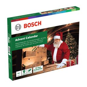 Bosch DIY julekalender 2026 – værktøjssæt med 44 dele