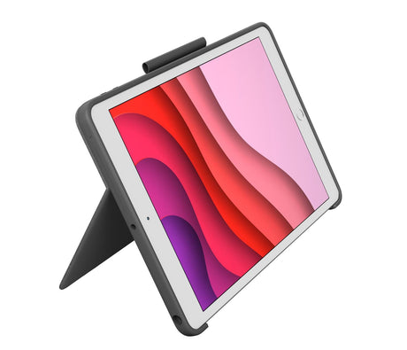 Logitech - Combo Touch for iPad 7th generation - GRAPHITE Nordic