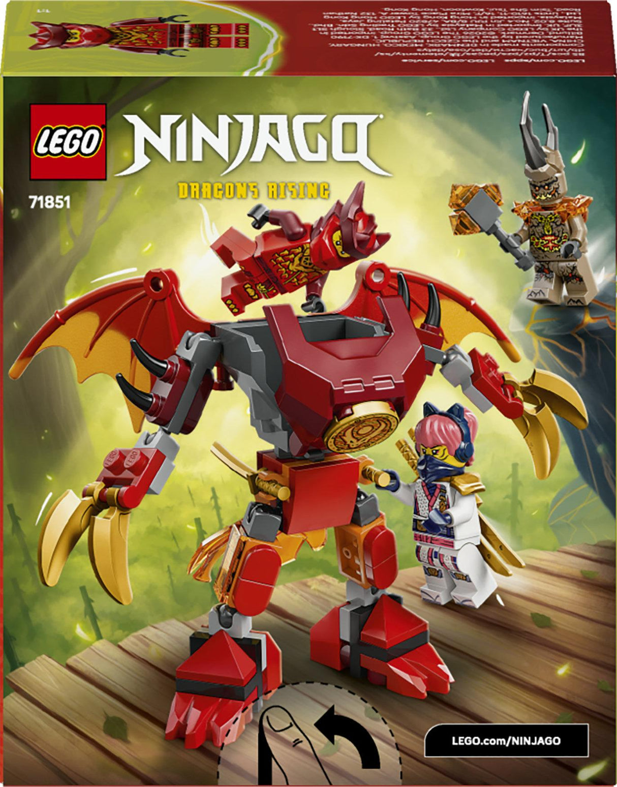 LEGO - Ninjago - Kai's Dragon Mech Battle Pack (71851) LEGO