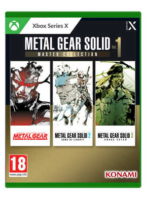Metal Gear Solid: Master Collection Vol 1 – Xbox Series X – spilomslag