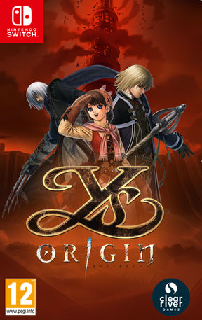 Ys Origin – Nintendo Switch – spilomslag