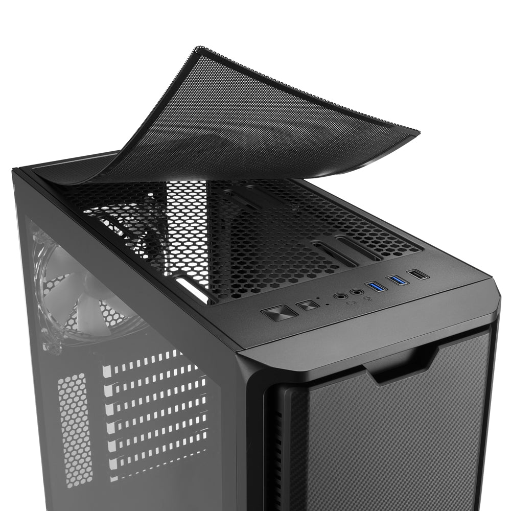 Sharkoon SK3 RGB, tower case (black) Sharkoon