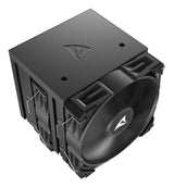 Sharkoon A60 Black 260W TDP 6-Heatpipe Dual Tower Dual 120mm PWM FDB CPU Air Cooler Sharkoon