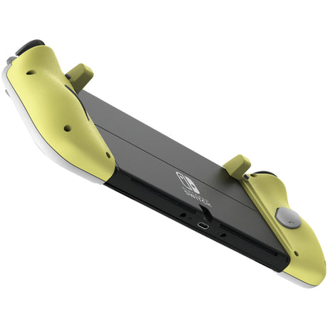 HORI Split Pad Compact - Light Gray/Yellow HORI