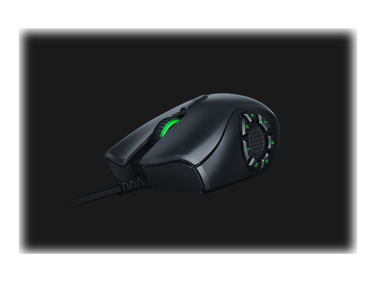 Razer Naga Trinity Laser Kabling Sort