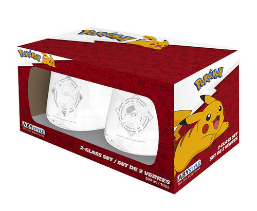 Abysse - Pokemon - Glass set Espeon & Umbreon