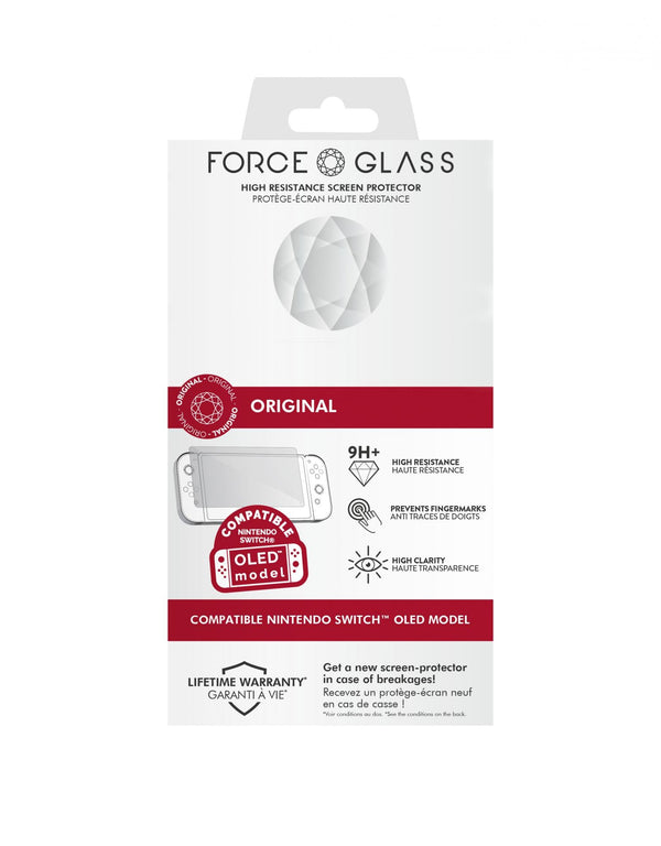 Bigben Force Glass skærmbeskyttelse til Nintendo Switch OLED