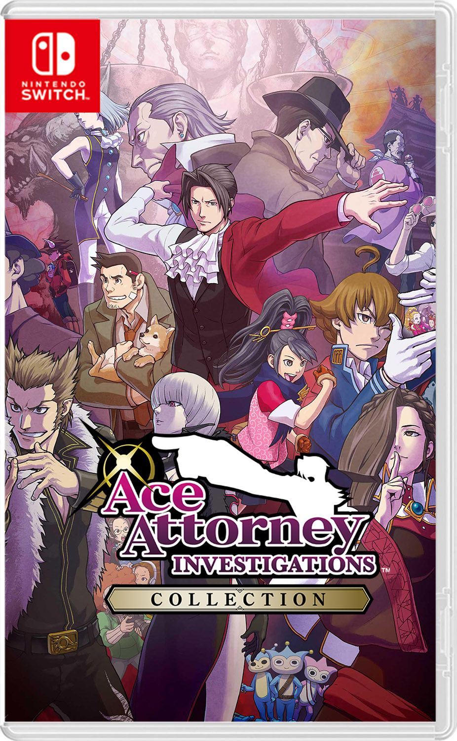 Ace Attorney Investigations Collection (Import) – Nintendo Switch – spilomslag