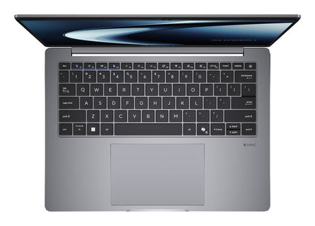ASUS ExpertBook P5 G2 PM5406CGA-SF0164X – tastatur og arbejdsflade set ovenfra; layout på billedet er illustrativt