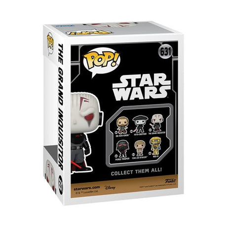 Funko Pop! Star Wars Grand Inquisitor-figur – emballagens bagside