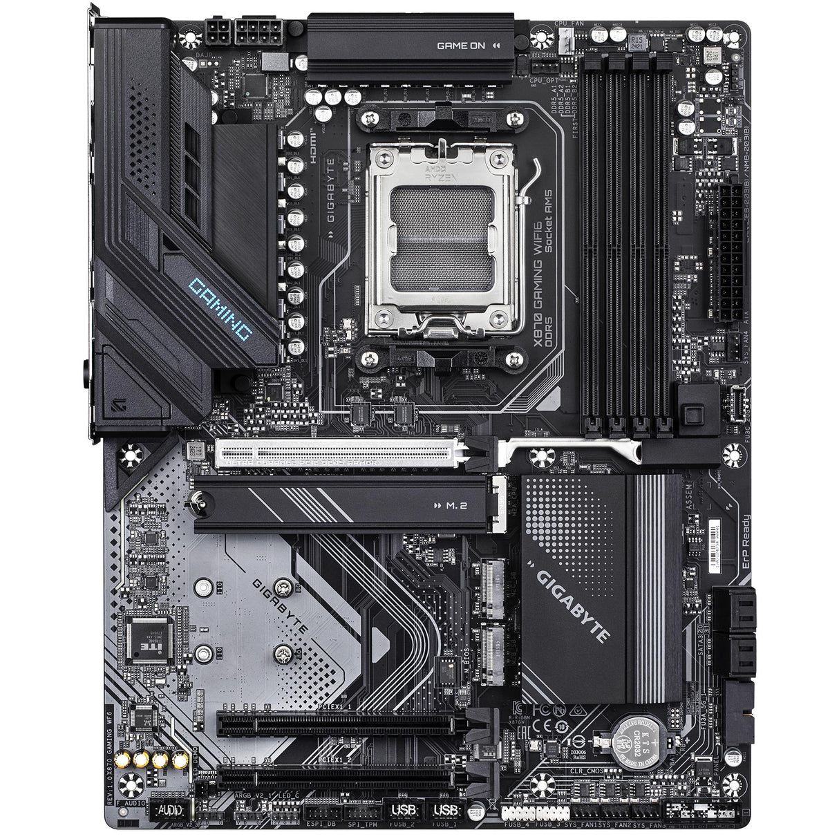 Gigabyte X870 GAMING WIFI6 ATX Socket AM5 AMD X870 Gigabyte Technology