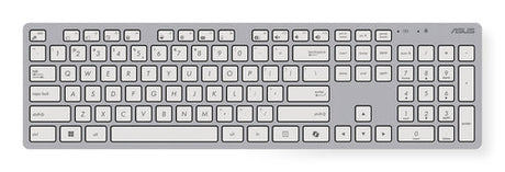 ASUS W5000 Wireless Keyboard and Mouse Set – taster og arbejdsflade set ovenfra (vinkel 2)