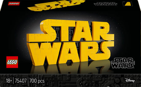 LEGO 75407 Star Wars Logo made of LEGO bricks