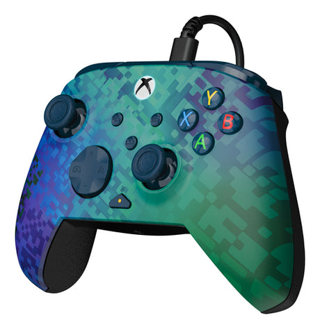 Turtle Beach Rematch Advanced Glitch Green – Xbox/PC – Set skråt fra højre