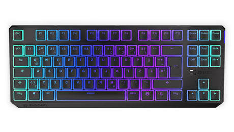 ENDORFY Thock TKL Wireless Pudding (schwarz. DE-Layout. Kailh Box Red)