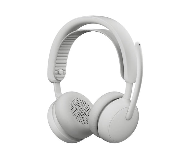 Logitech - Zone Wireless 2 ES – Wireless Noise Cancelling Headset with Adaptive Hybrid ANC, Bluetooth