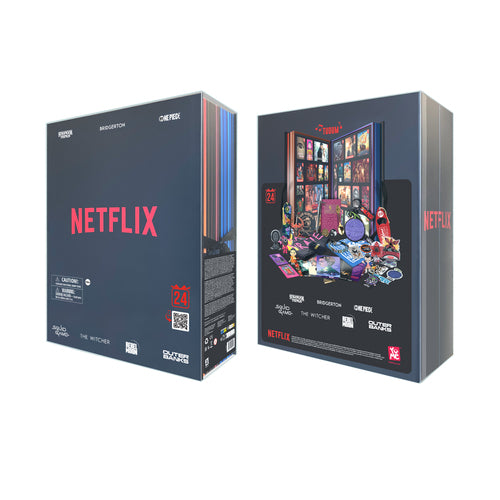 YuMe Netflix Gift Box – julekalender med 24 overraskelser – produktbillede 1