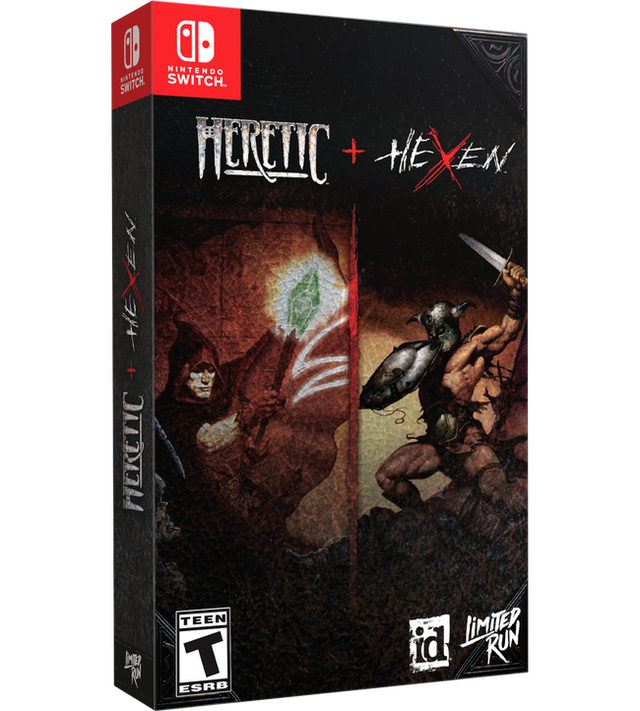 Heretic + Hexen – Upgraded Edition – Limited Run – Import – Nintendo Switch – spillets udgave