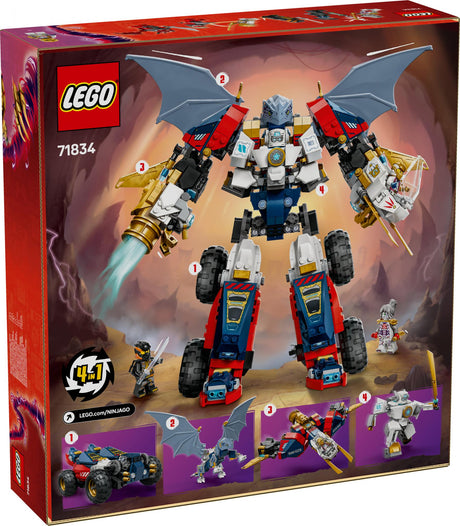 LEGO 71834 Ninjago Zane's Ultra Combo Mech