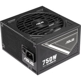 ASUS 750W-ATS Gold strømforsyning set skråt forfra