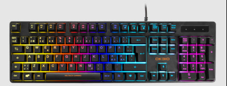 DELTACO GAMING DK310 Tastatur Mekanisk RGB Kabling Deltaco