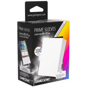 Gamegenic - Prime Sleeves 100 pcs - White (GGS10140ML)