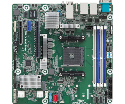 ASRock Rack X570D4U-2L2T/BCM bundkort - produktbillede 1