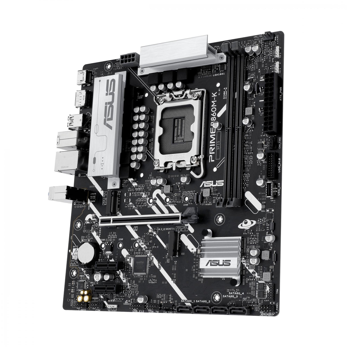 ASUS PRIME B860M-K (mATX, B860, LGA 1851, DDR5) ASUS