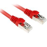 Sharkoon RJ45 Cat6 S/FTP Red 0.25m LAN Network Cable Sharkoon