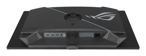 ASUS ROG Strix XG27AQDMESZ – tilslutninger på undersiden