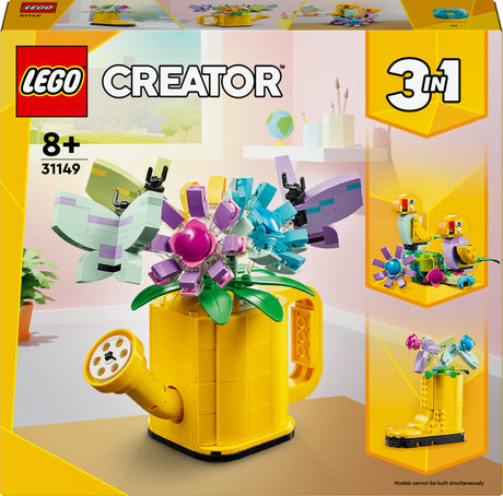 LEGO 31149 Creator 3-in-1 Watering Can with Flowers Construction Toy LEGO