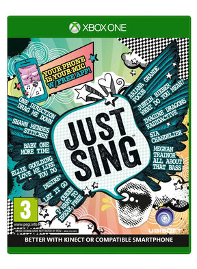 Just Sing – Xbox One – spilomslag