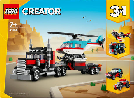 LEGO Creator - Flatbed Truck with Helicopter (31146) LEGO