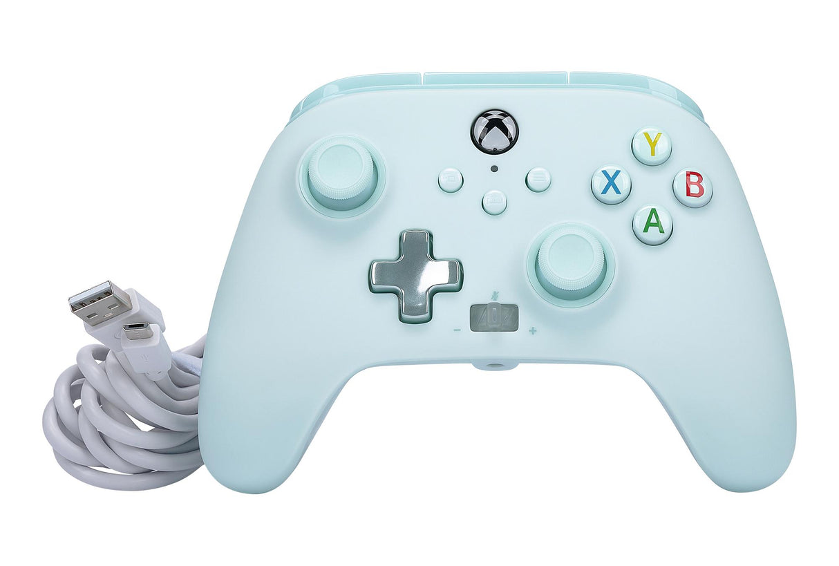 PowerA Enhanced Kablet Controller - Xbox Series X/S - Cotton Candy Blå