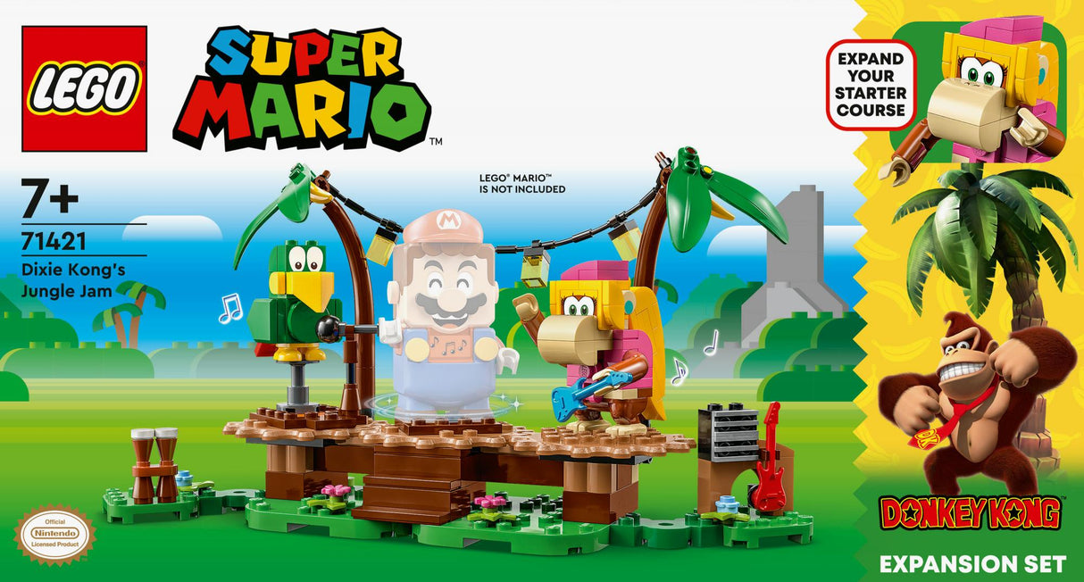 LEGO Super Mario - Dixie Kong's Jungle Jam Expansion Set (71421) LEGO