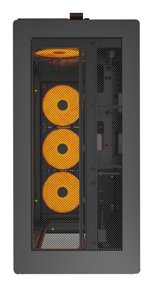 Montech HS01 PRO, ATX, Mesh front, 5 Pre-installed fans - Black Telon Technology Co Ltd (Montech)