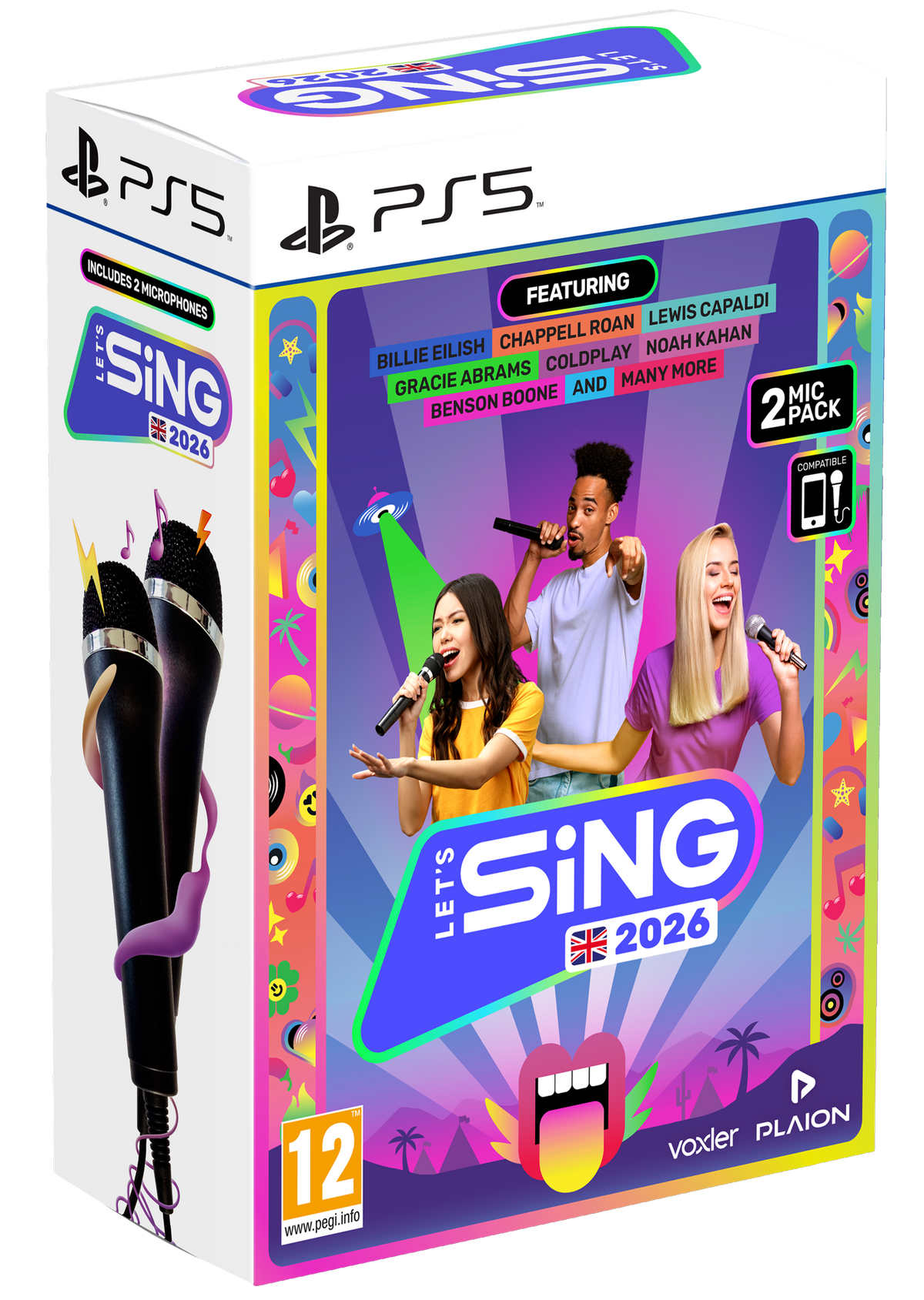 Let's Sing 2026 (2-mic) - PS5 - omslag