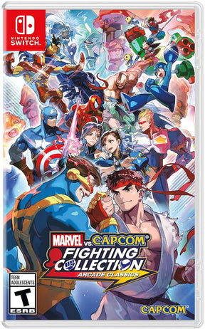 Marvel vs. Capcom Fighting Collection Switch Import – Amerikansk importemballage