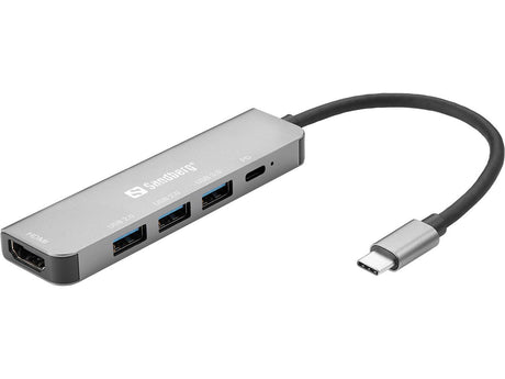 USB-C Dock HDMI+3xUSB+PD 100W