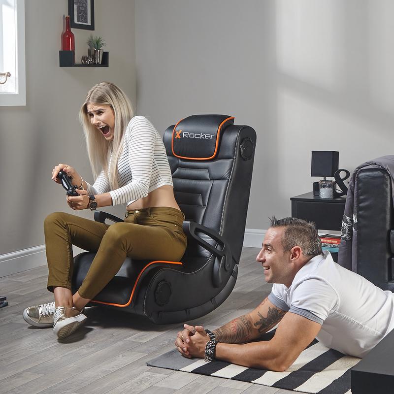X-Rocker - Sentinel 4.1 Gaming & Entertainment Floor Rocker X-Rocker